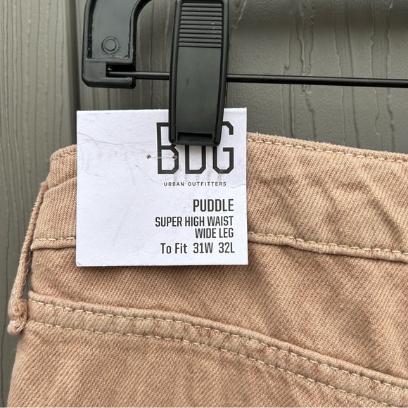 BDG urban outfitters wide leg puddle jeans high waist size 31 - Picture 7 of 13